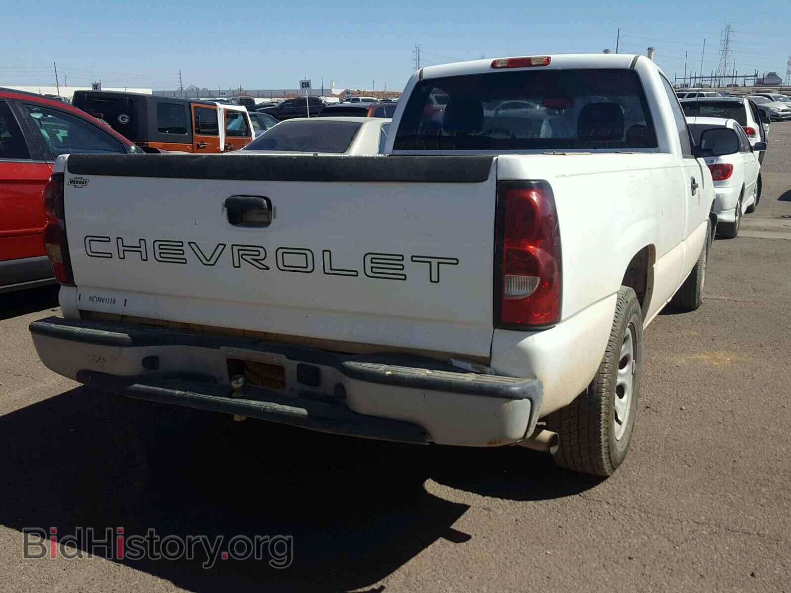 2007 CHEVROLET SILVERADO - VIN: 1GCEC14X47Z102739 - Фото 4