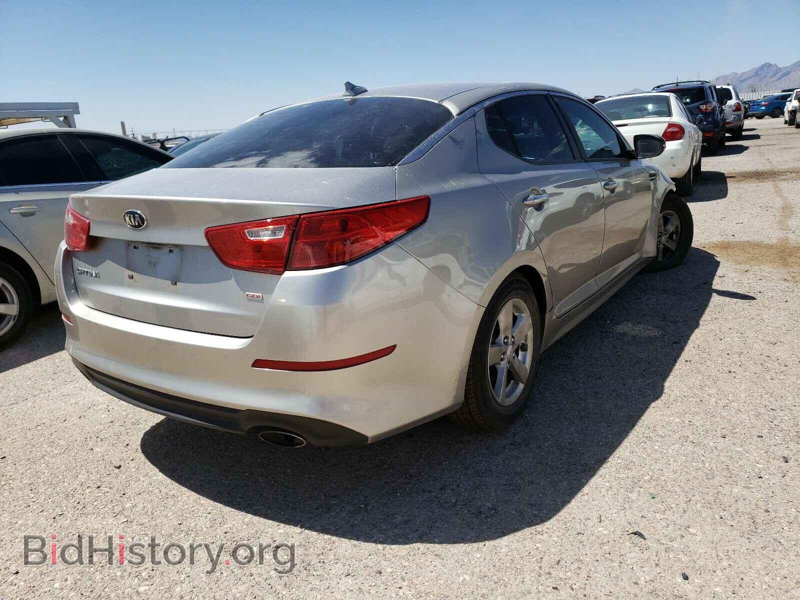 2014 KIA OPTIMA - VIN: KNAGM4A73E5523283 - Фото 4
