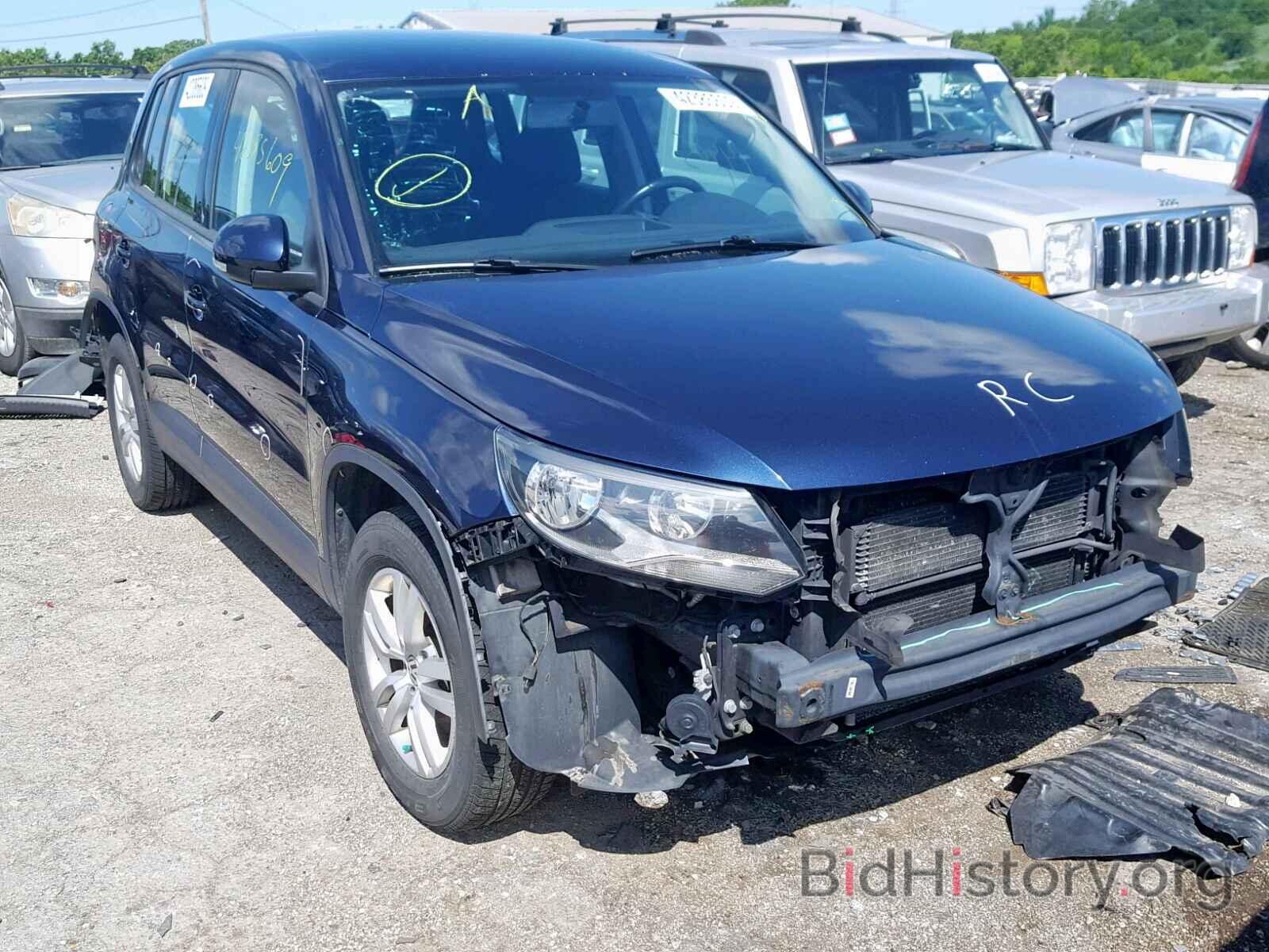 Photo WVGBV3AX9EW542558 - VOLKSWAGEN TIGUAN S 2014