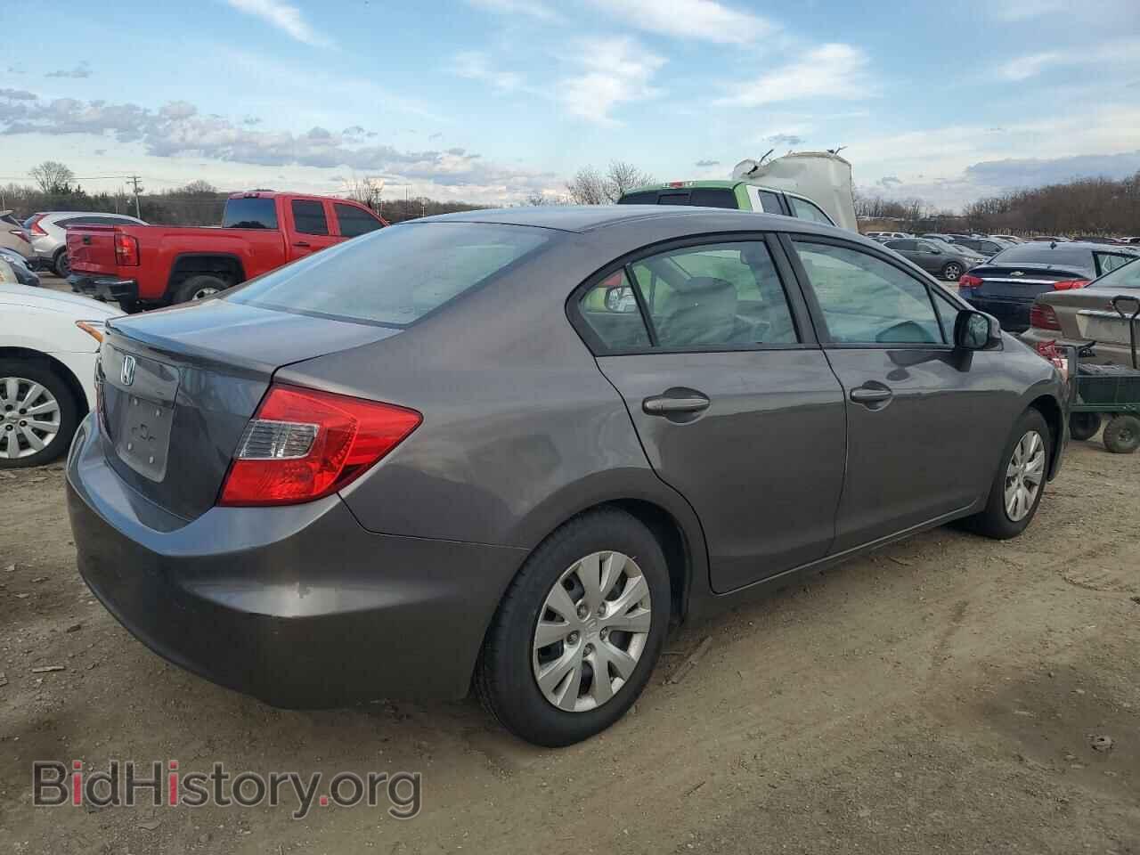 2012 HONDA CIVIC - VIN: 19XFB2F55CE370407 - Фото 3