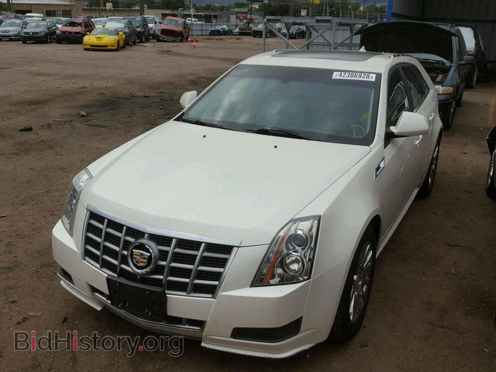 2012 CADILLAC CTS - VIN: 1G6DE8E51C0118006 - Фото 2