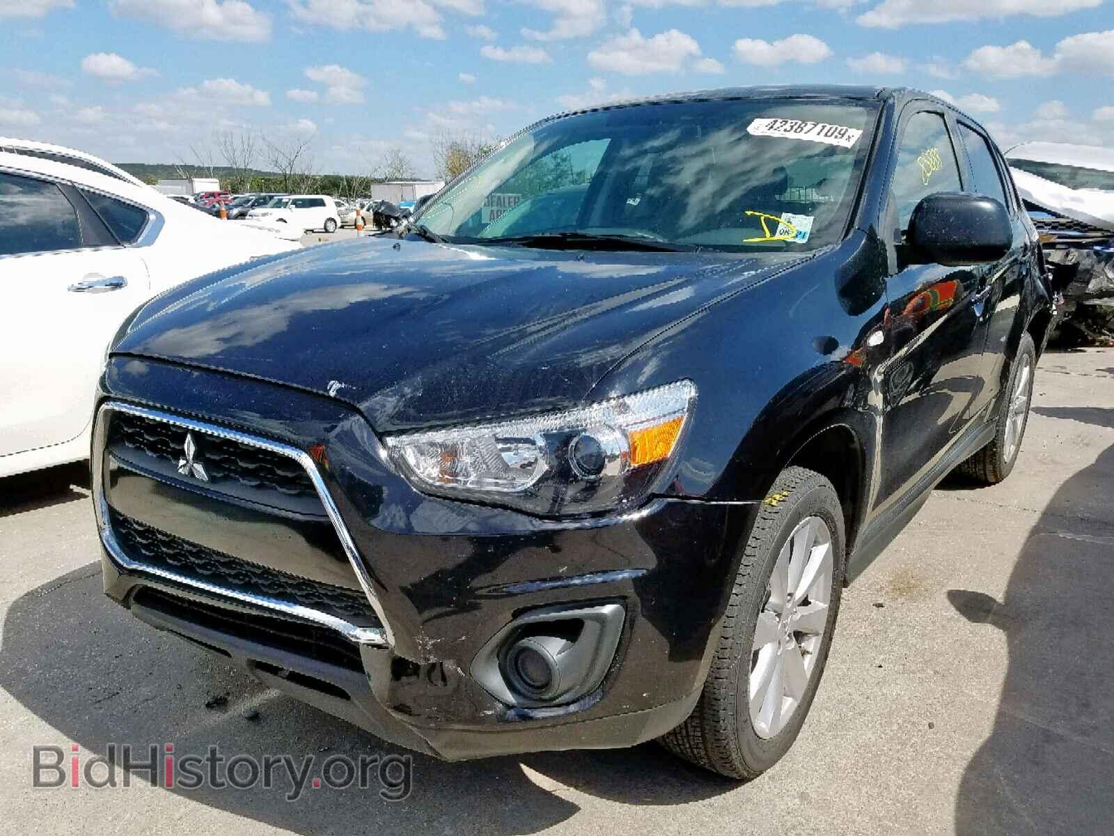 2015 MITSUBISHI OUTLANDER - VIN: 4A4AP3AU9FE022487 - Фото 2