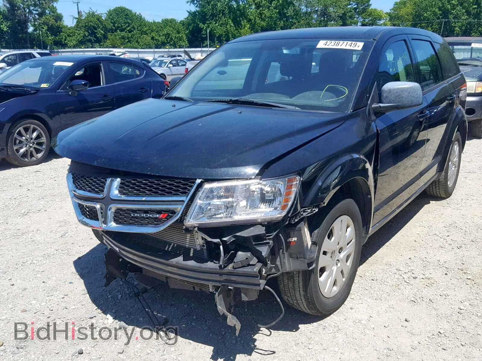 2014 DODGE JOURNEY SE - VIN: 3C4PDCAB3ET216665 - Фото 2