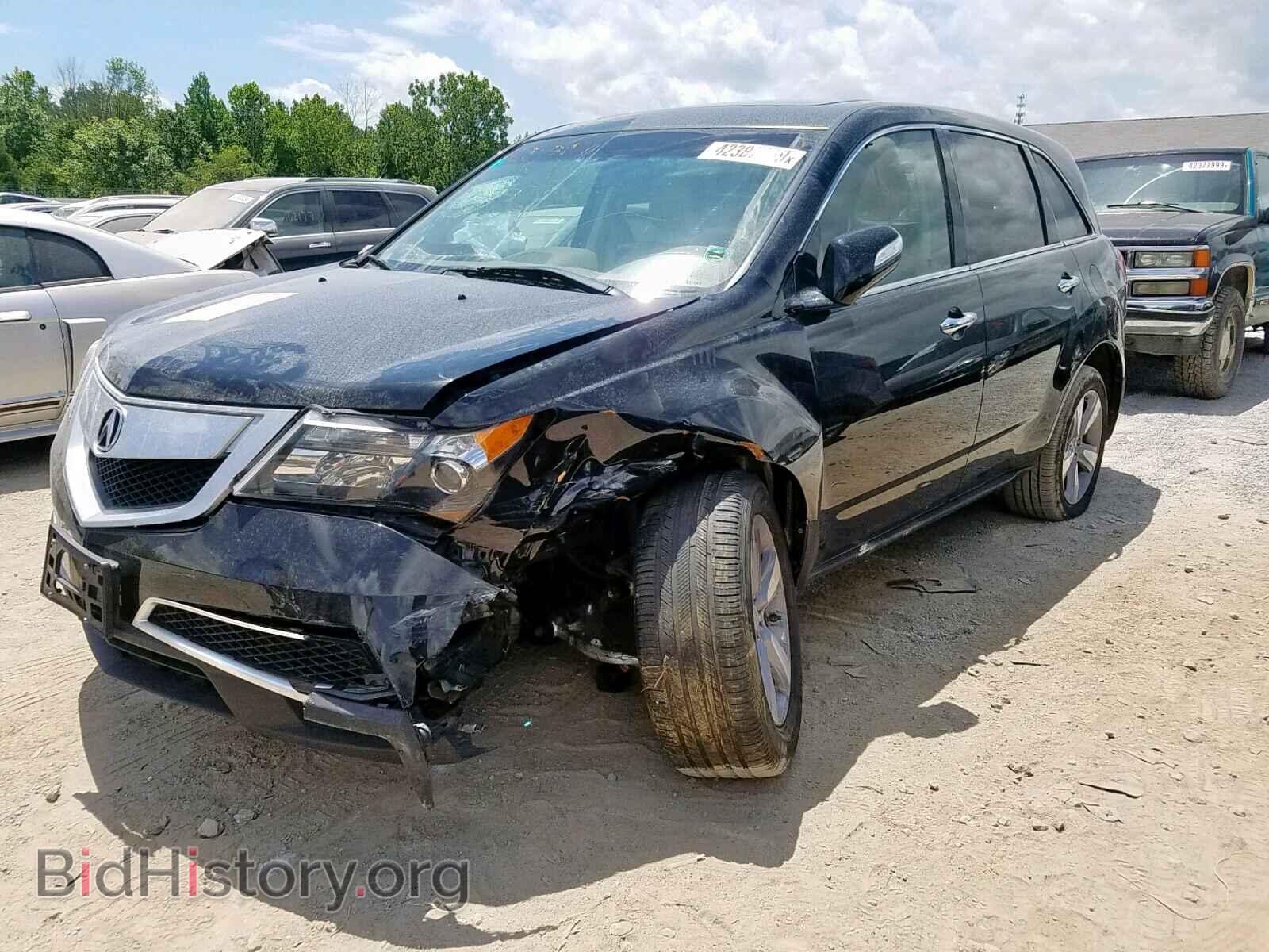 2013 ACURA MDX - VIN: 2HNYD2H37DH522072 - Фото 2
