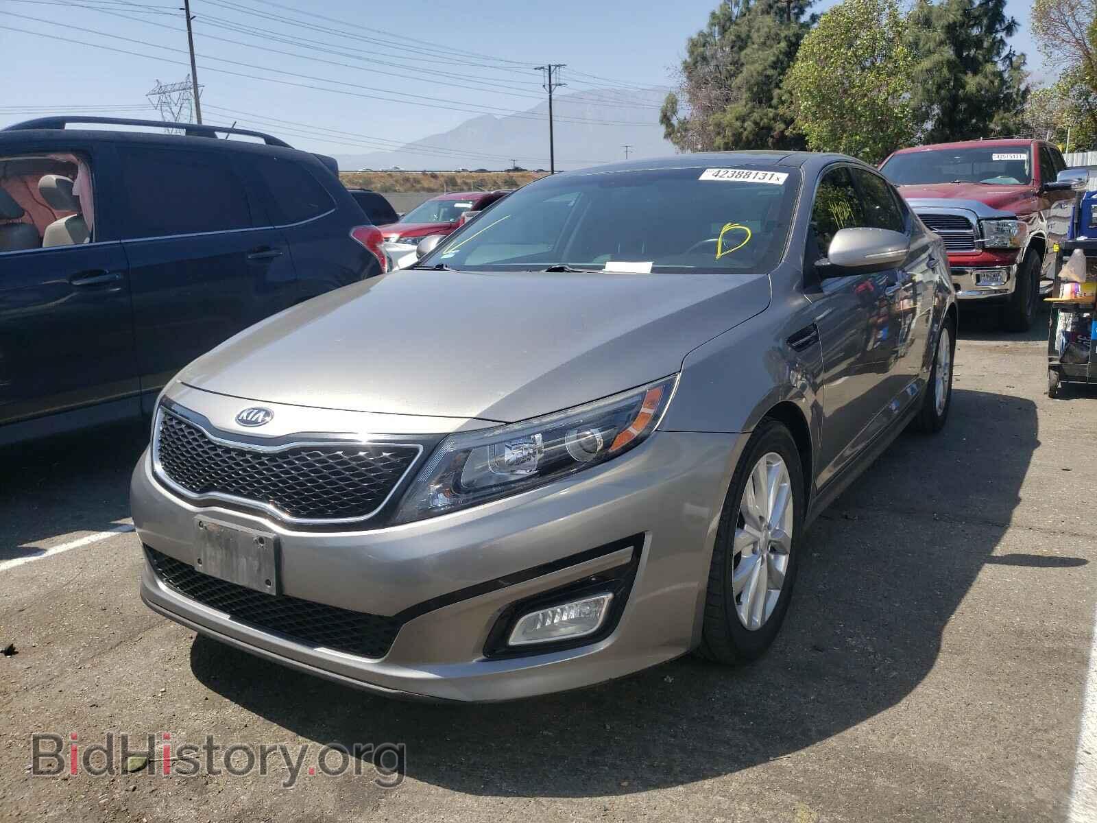 2015 KIA OPTIMA - VIN: 5XXGN4A71FG366009 - Фото 2