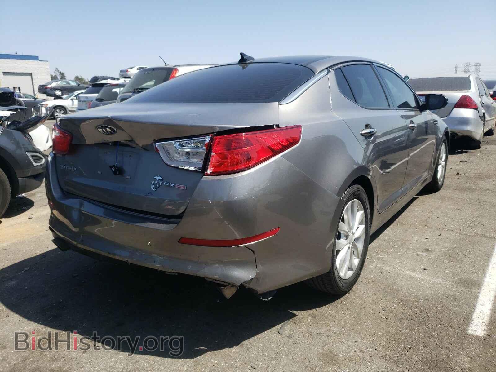 2015 KIA OPTIMA - VIN: 5XXGN4A71FG366009 - Фото 4