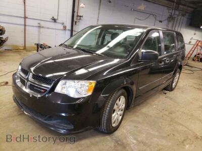 2016 Dodge CARAVAN SE, black — VIN 2C4RDGBG0GR400817, Copart