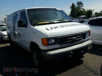 2007 Ford ECONOLINE, белый — VIN 1FTNE24L77DA56169, Copart
