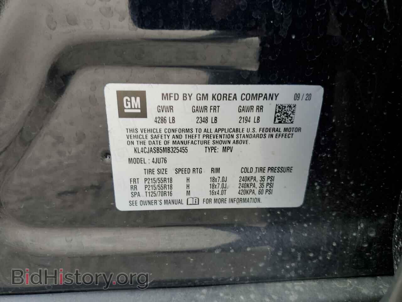 2021 BUICK ENCORE - VIN: KL4CJASB5MB325455 - Photo 13