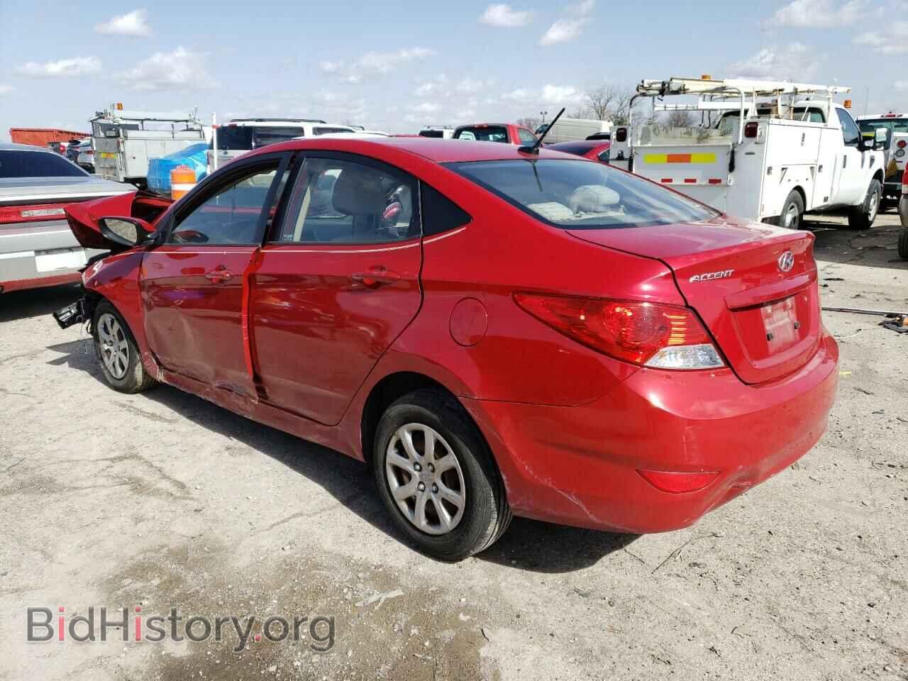 2013 HYUNDAI ACCENT - VIN: KMHCT4AE4DU335942 - Фото 2