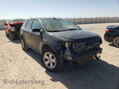 2014 Ford EDGE Edge SEL, black — VIN 2FMDK3JC3EBA04602, Copart