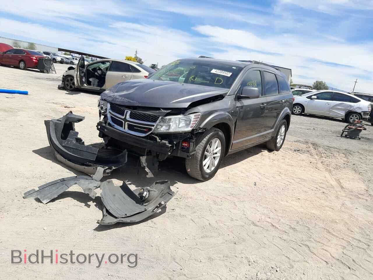 2013 DODGE JOURNEY - VIN: 3C4PDCBB8DT686929 - Фото 2
