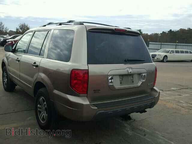 2005 HONDA PILOT - VIN: 5FNYF18525B037566 - Фото 3