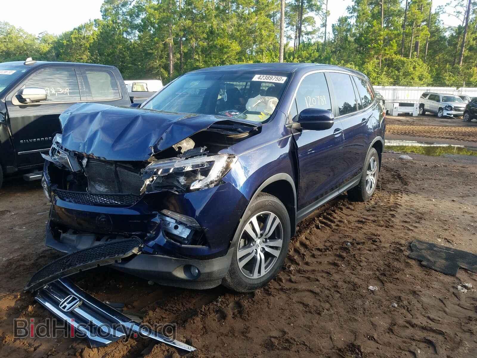 2017 HONDA PILOT - VIN: 5FNYF5H38HB012505 - Фото 2