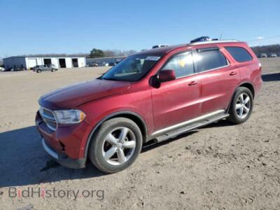 2013 Dodge DURANGO SXT, burgundy — VIN 1C4RDHAG1DC683837, Copart