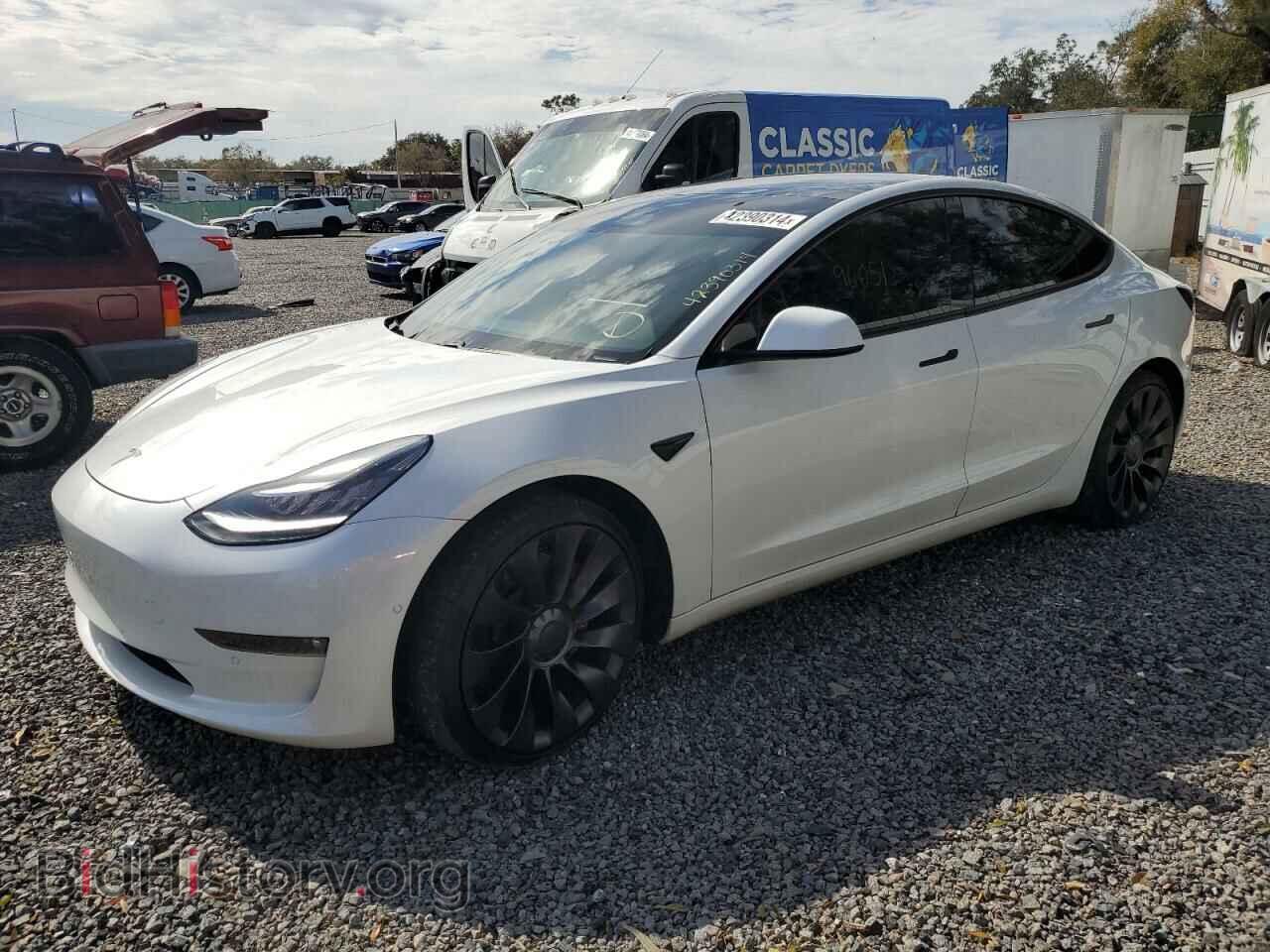 Фотография 5YJ3E1EC6MF856448 - TESLA MODEL 3 2021