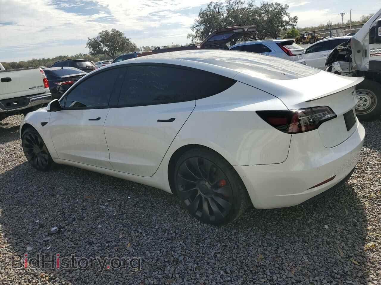 2021 TESLA MODEL 3 - VIN: 5YJ3E1EC6MF856448 - Фото 2