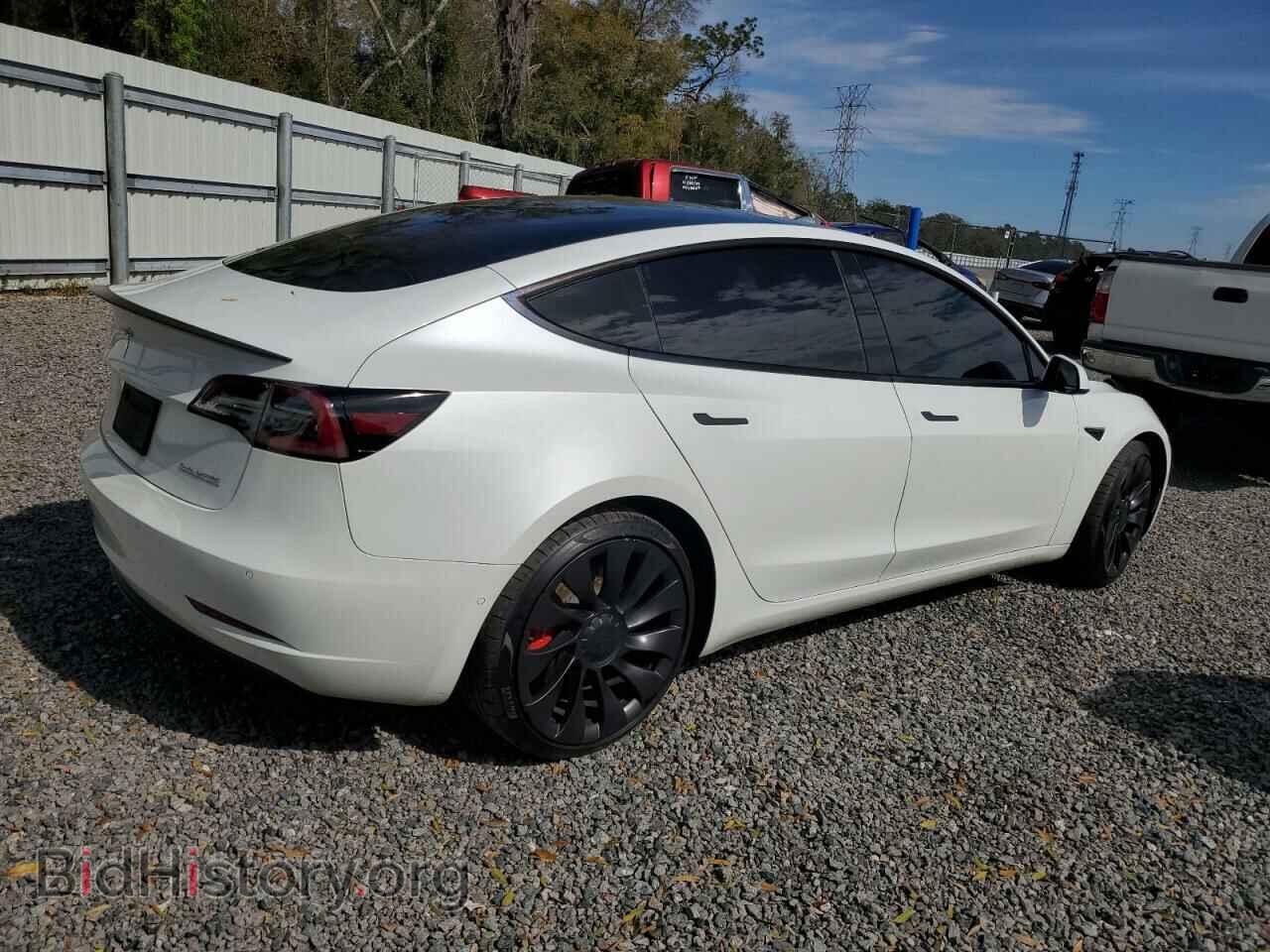 2021 TESLA MODEL 3 - VIN: 5YJ3E1EC6MF856448 - Фото 3