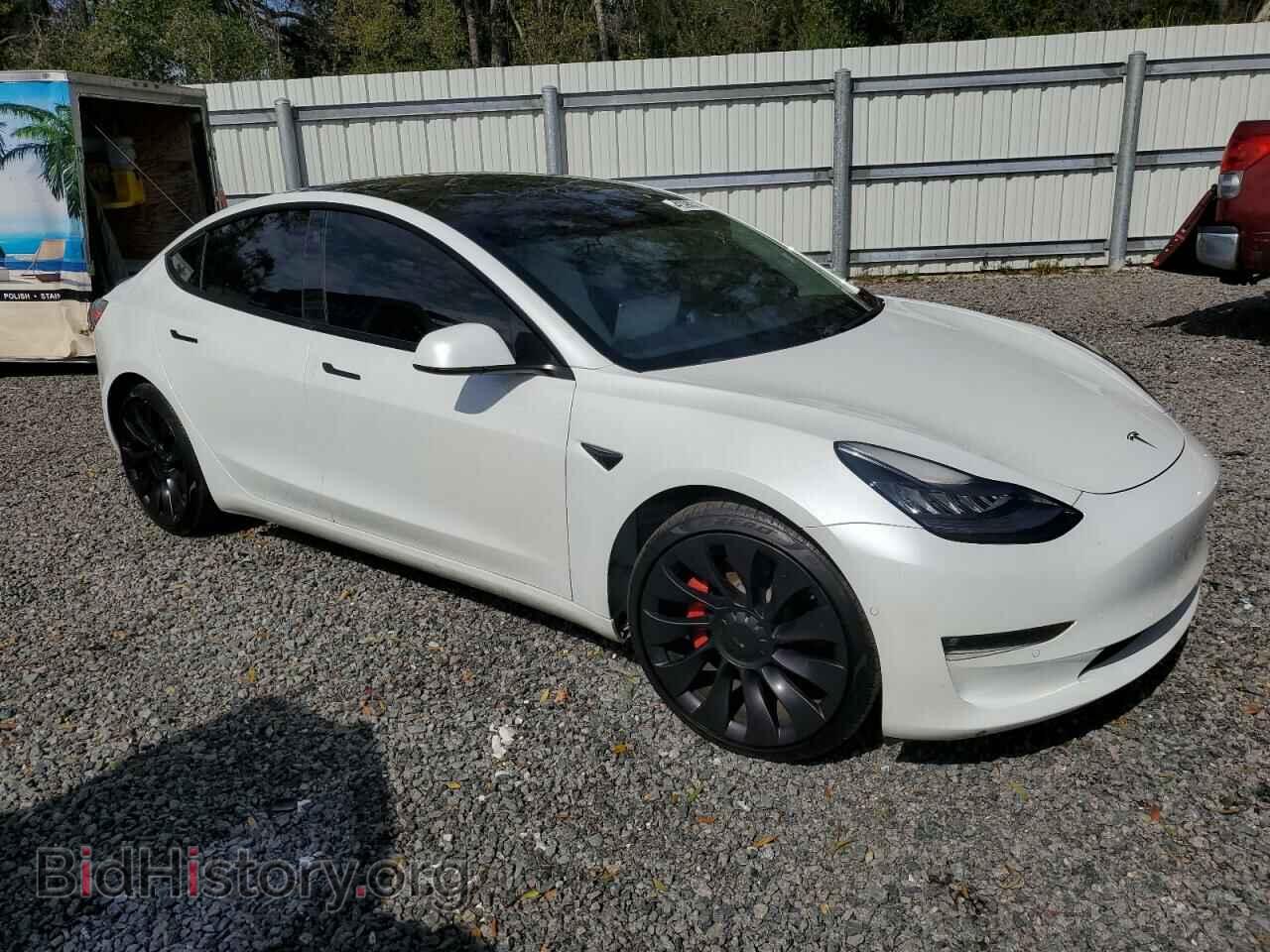 2021 TESLA MODEL 3 - VIN: 5YJ3E1EC6MF856448 - Фото 4