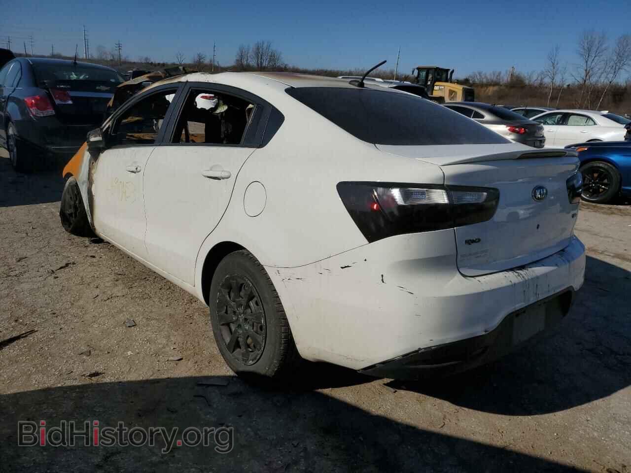 2013 KIA RIO - VIN: KNADM4A35D6152698 - Фото 2