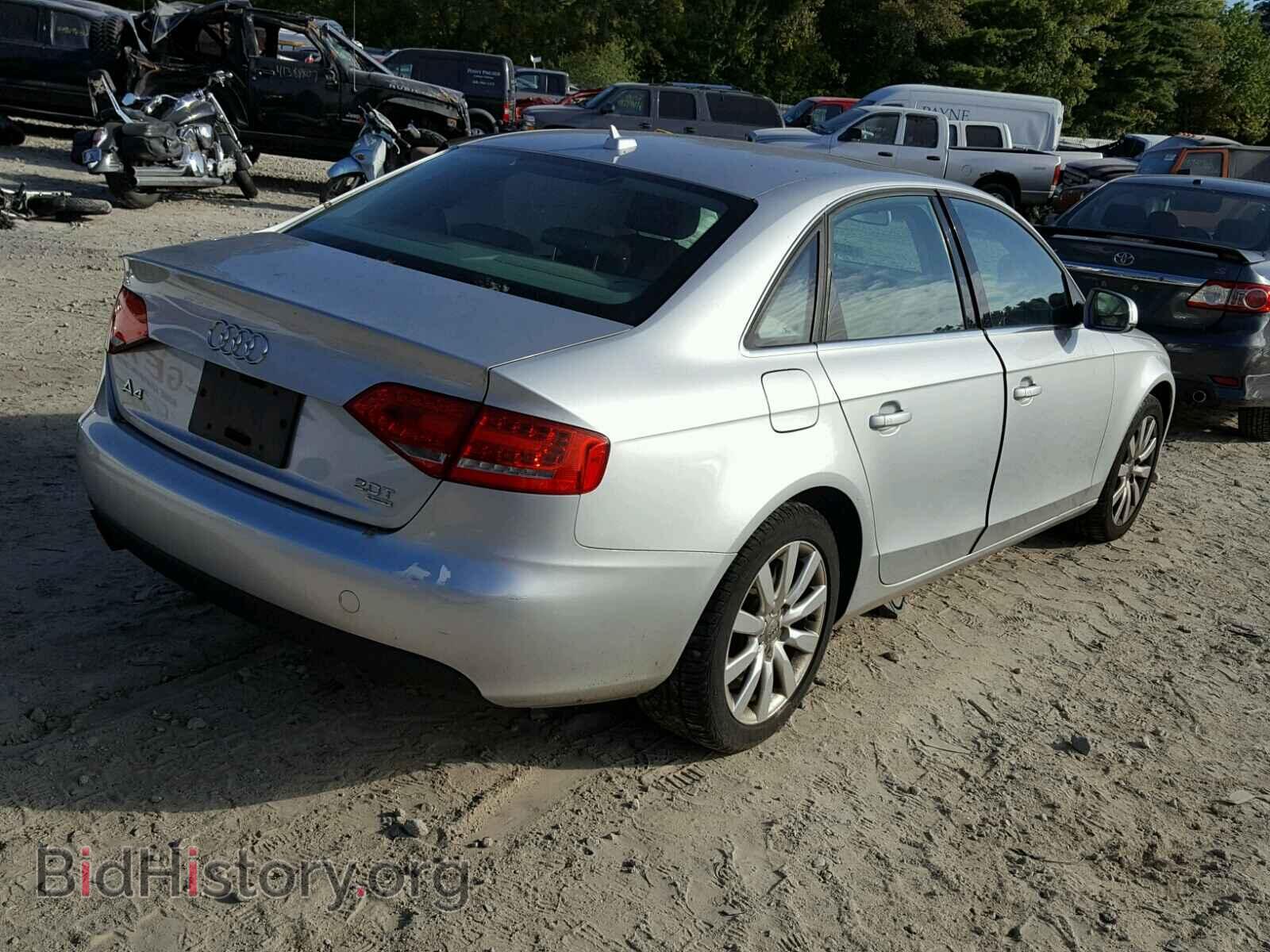 2010 AUDI A4 - VIN: WAUFFAFL5AN044397 - Фото 4