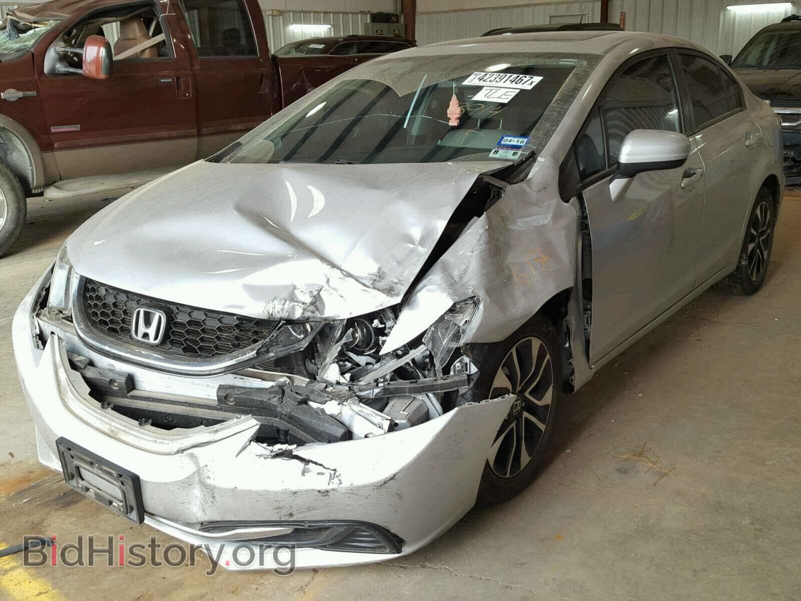 2014 HONDA CIVIC - VIN: 19XFB2F89EE073914 - Фото 2