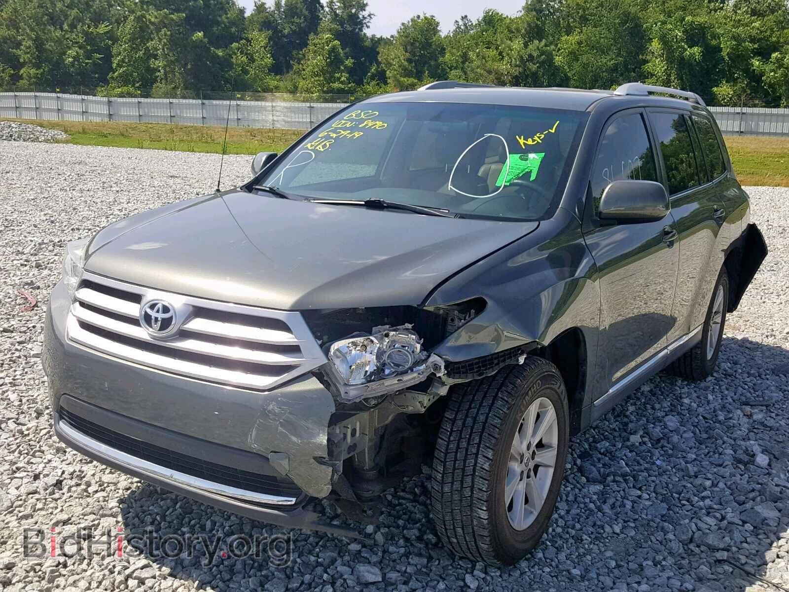 2012 TOYOTA HIGHLANDER - VIN: 5TDZK3EH4CS088490 - Фото 2