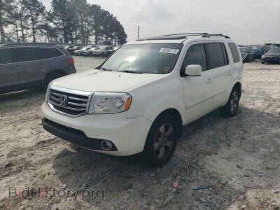 2013 Honda PILOT Pilot EXL, белый — VIN 5FNYF3H56DB025169, Copart
