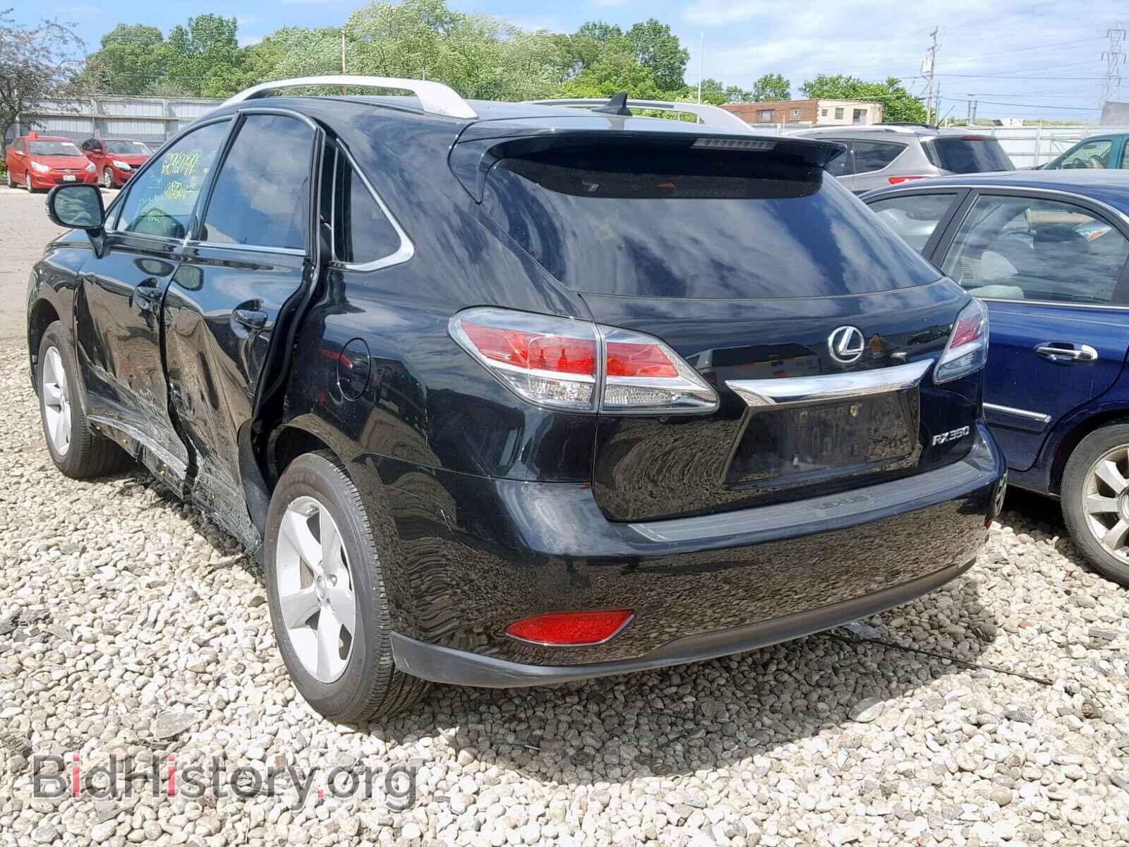 2013 LEXUS RX 350 - VIN: 2T2BK1BA4DC166169 - Фото 3