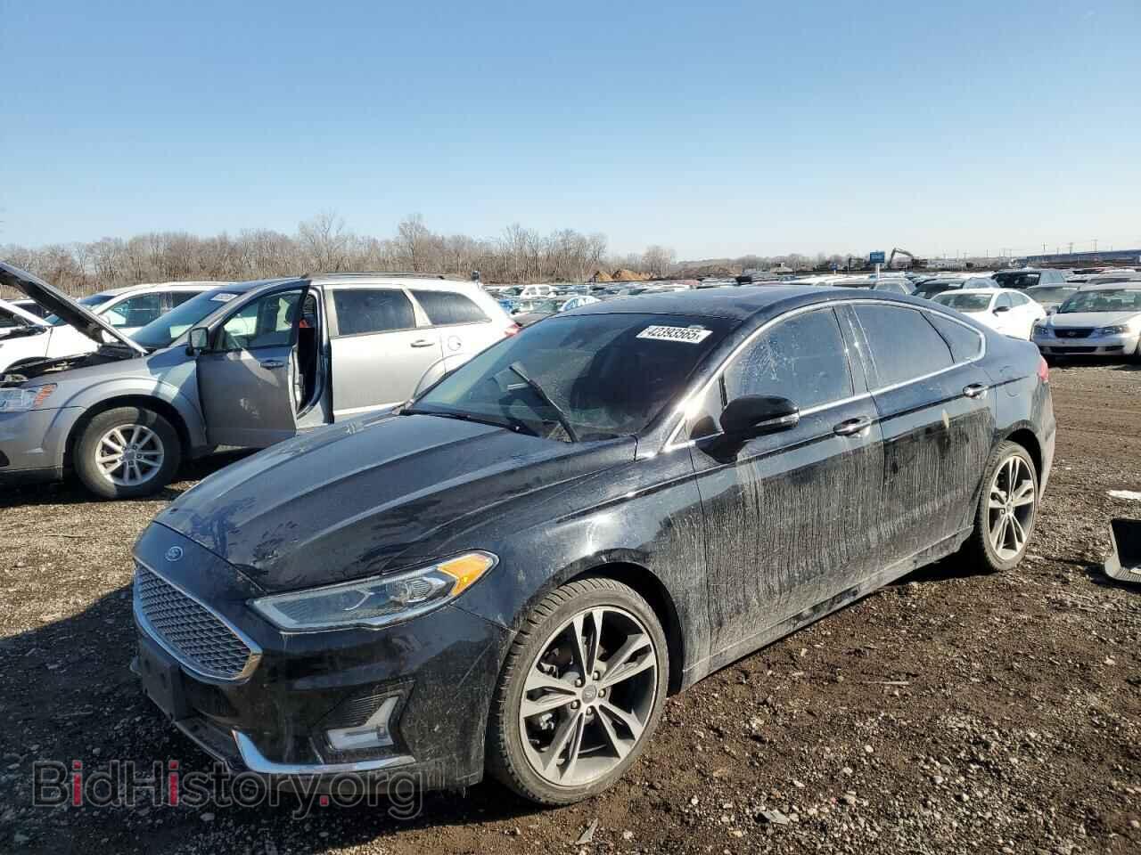 Photo 3FA6P0D9XKR152990 - FORD FUSION 2019