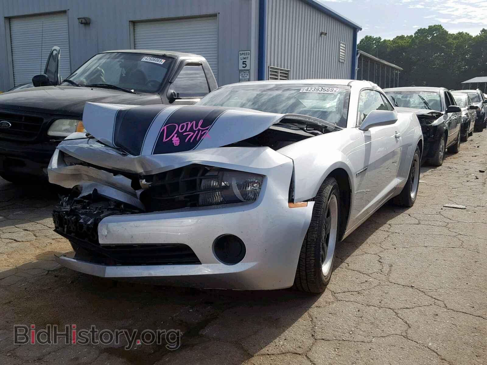 2013 CHEVROLET CAMARO - VIN: 2G1FA1E35D9131185 - Фото 2