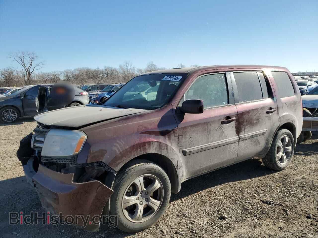Photo 5FNYF4H53EB033088 - HONDA PILOT 2014