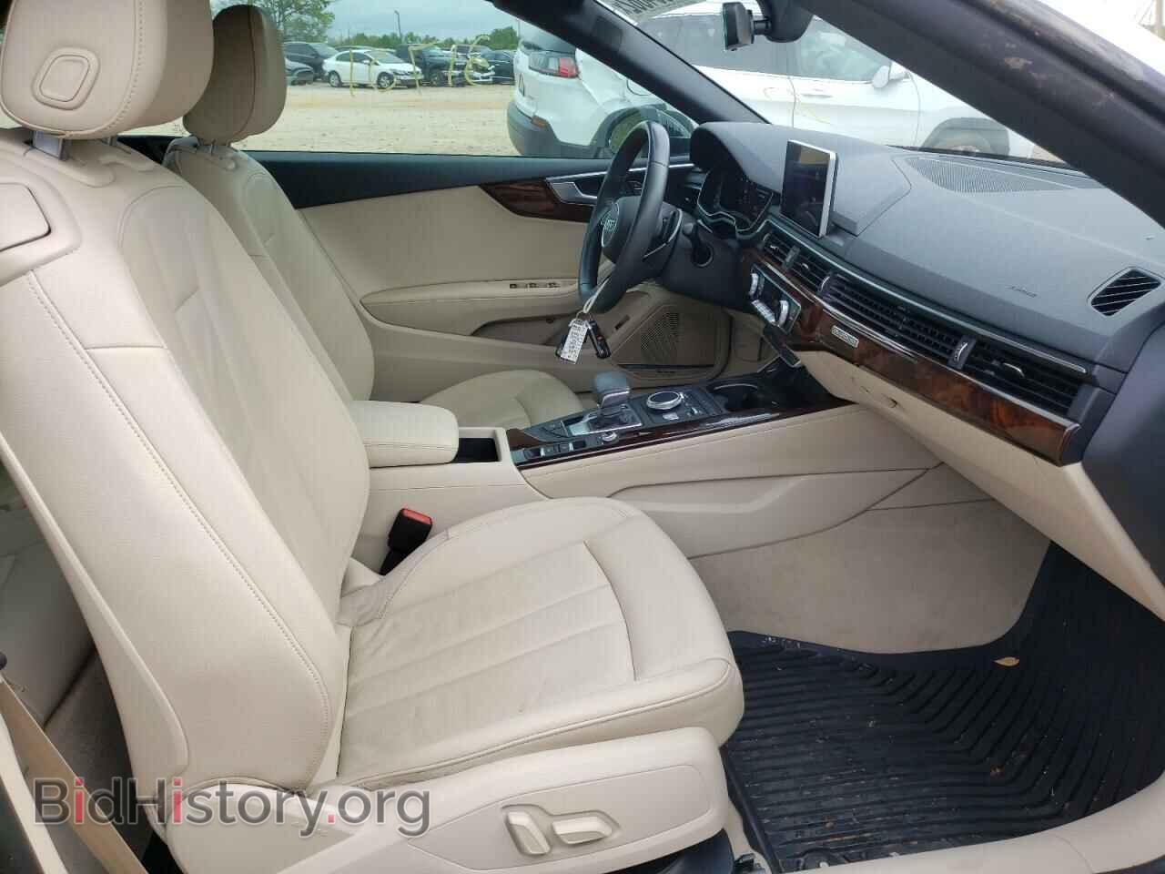 2019 AUDI A5 - VIN: WAUYNGF55KN007397 - Фото 5