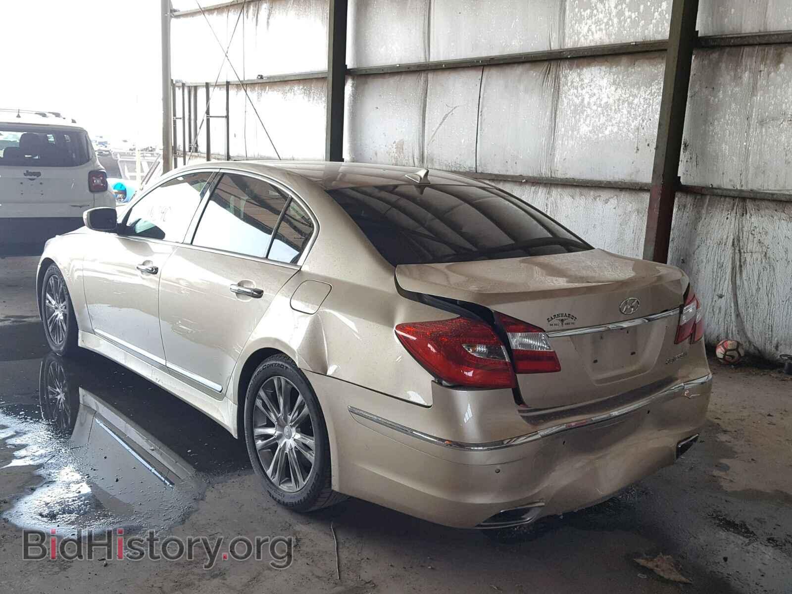 2012 HYUNDAI GENESIS - VIN: KMHGC4DF7CU165273 - Фото 3