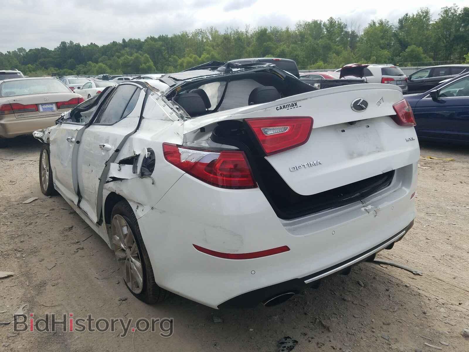 2015 KIA OPTIMA - VIN: 5XXGR4A68FG389413 - Фото 3
