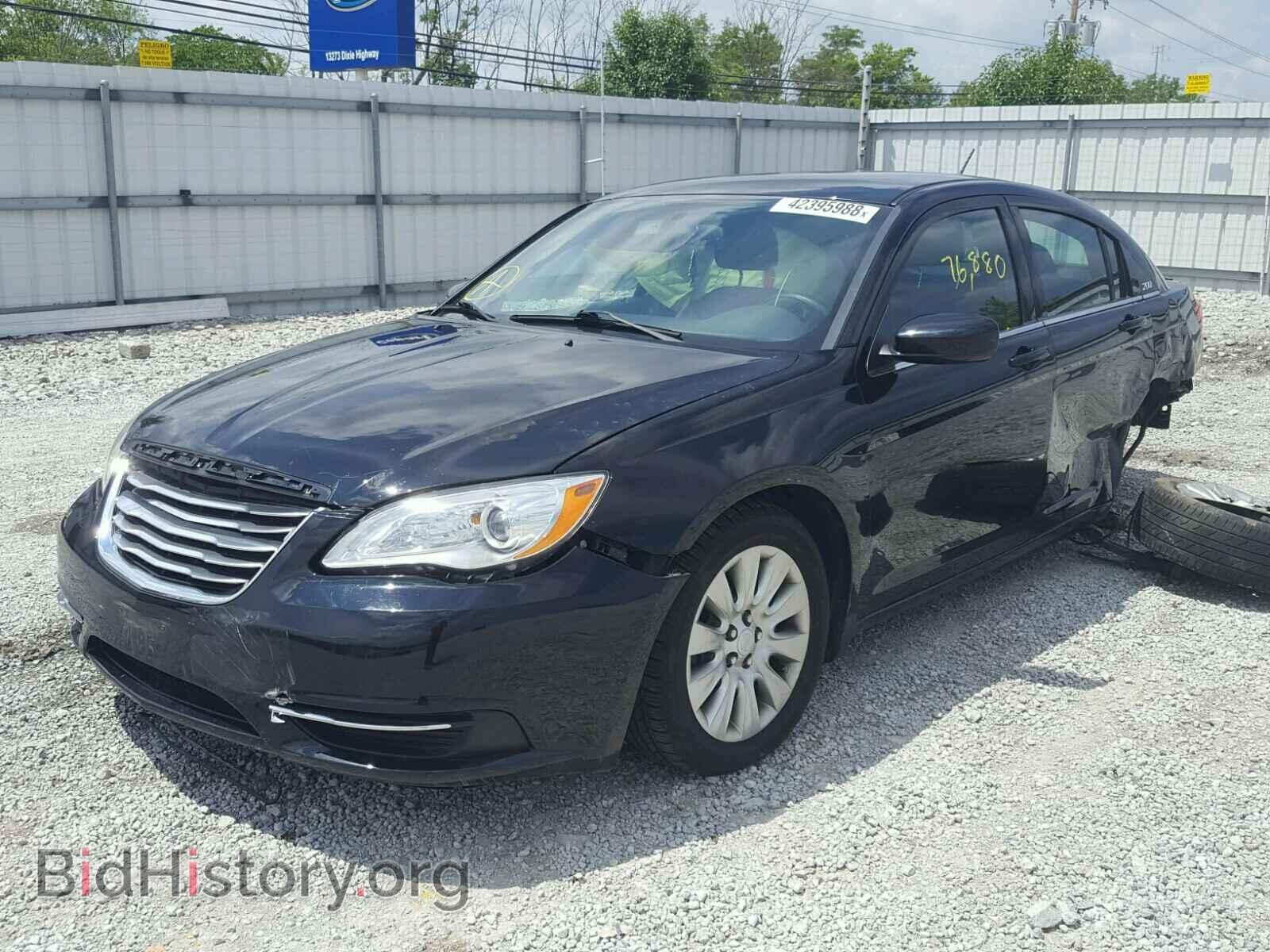 2014 CHRYSLER 200 - VIN: 1C3CCBAB0EN207177 - Фото 2