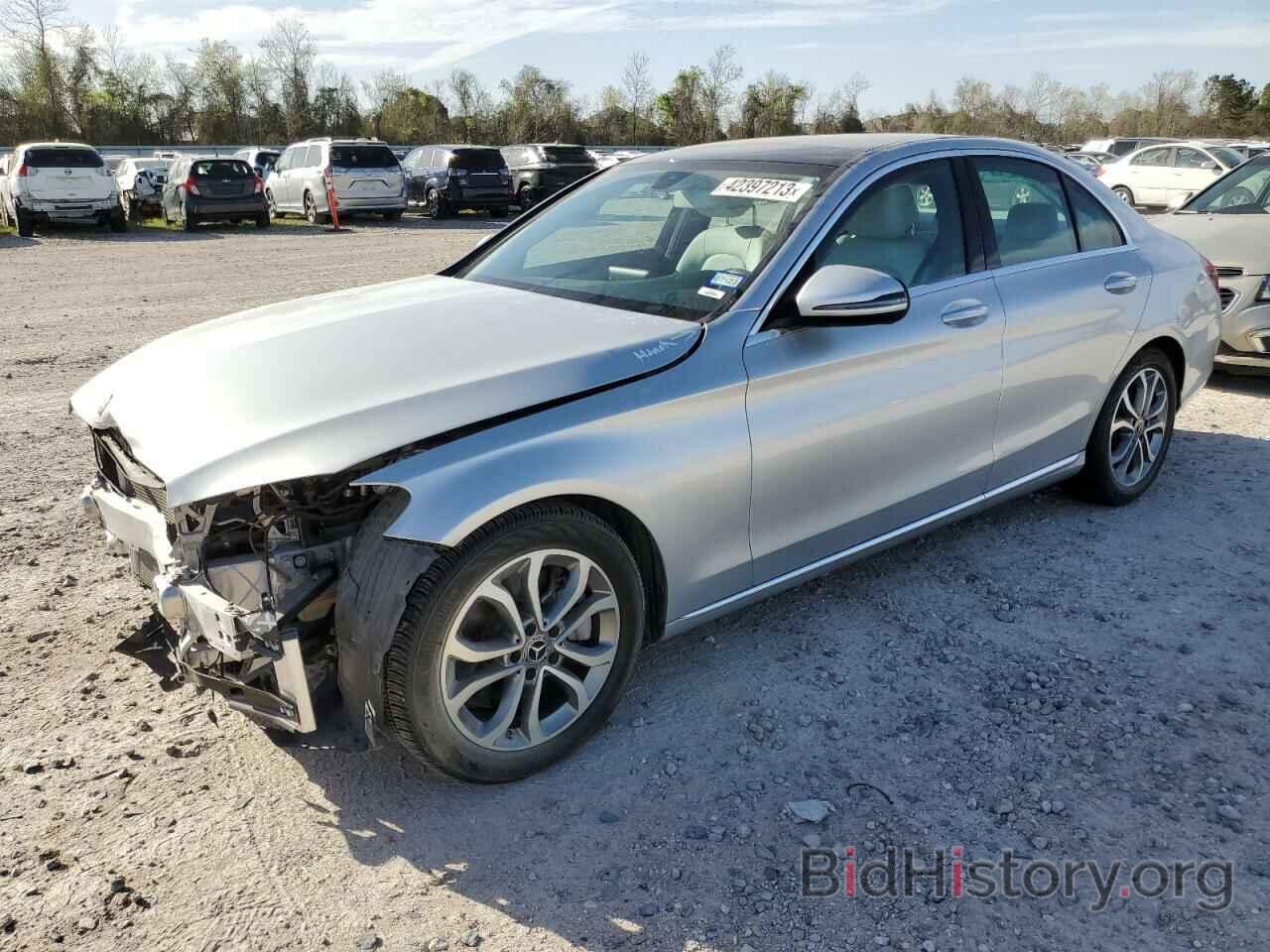 Photo WDDWF4JB7JR386905 - MERCEDES-BENZ C-CLASS 2018