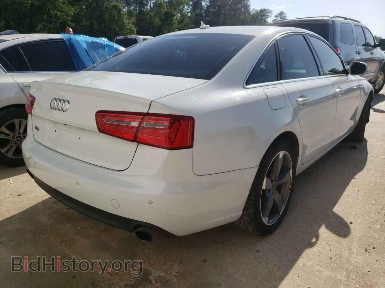 2013 AUDI A6 - VIN: WAUGFAFC8DN074583 - Фото 4