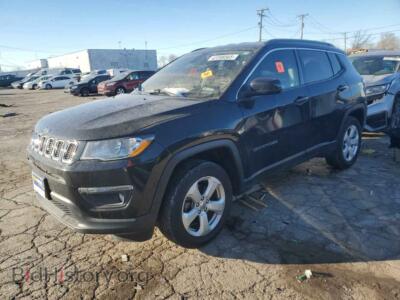 2017 Jeep COMPASS Latitude, черный — VIN 3C4NJDBB6HT692689, Copart