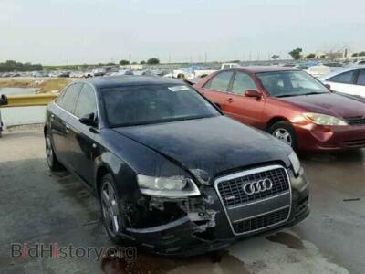 2008 Audi A6, black — VIN WAUAH74FX8N172908, Copart
