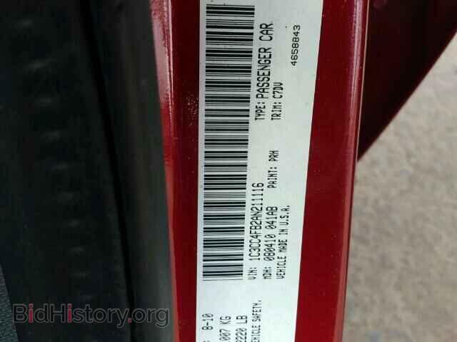 2010 CHRYSLER SEBRING - VIN: 1C3CC4FB2AN211116 - Photo 10