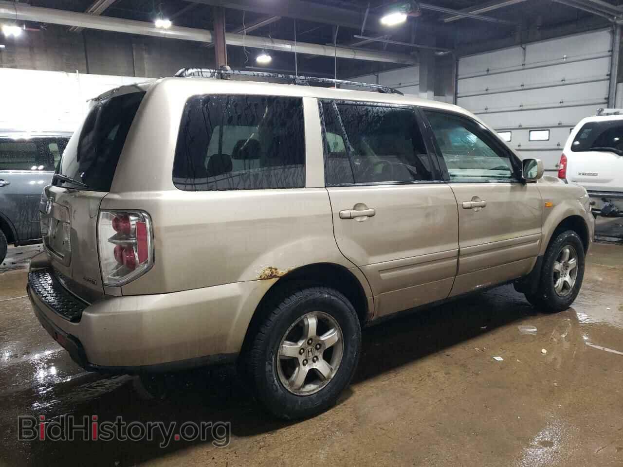 2007 HONDA PILOT - VIN: 2HKYF18527H517921 - Фото 3