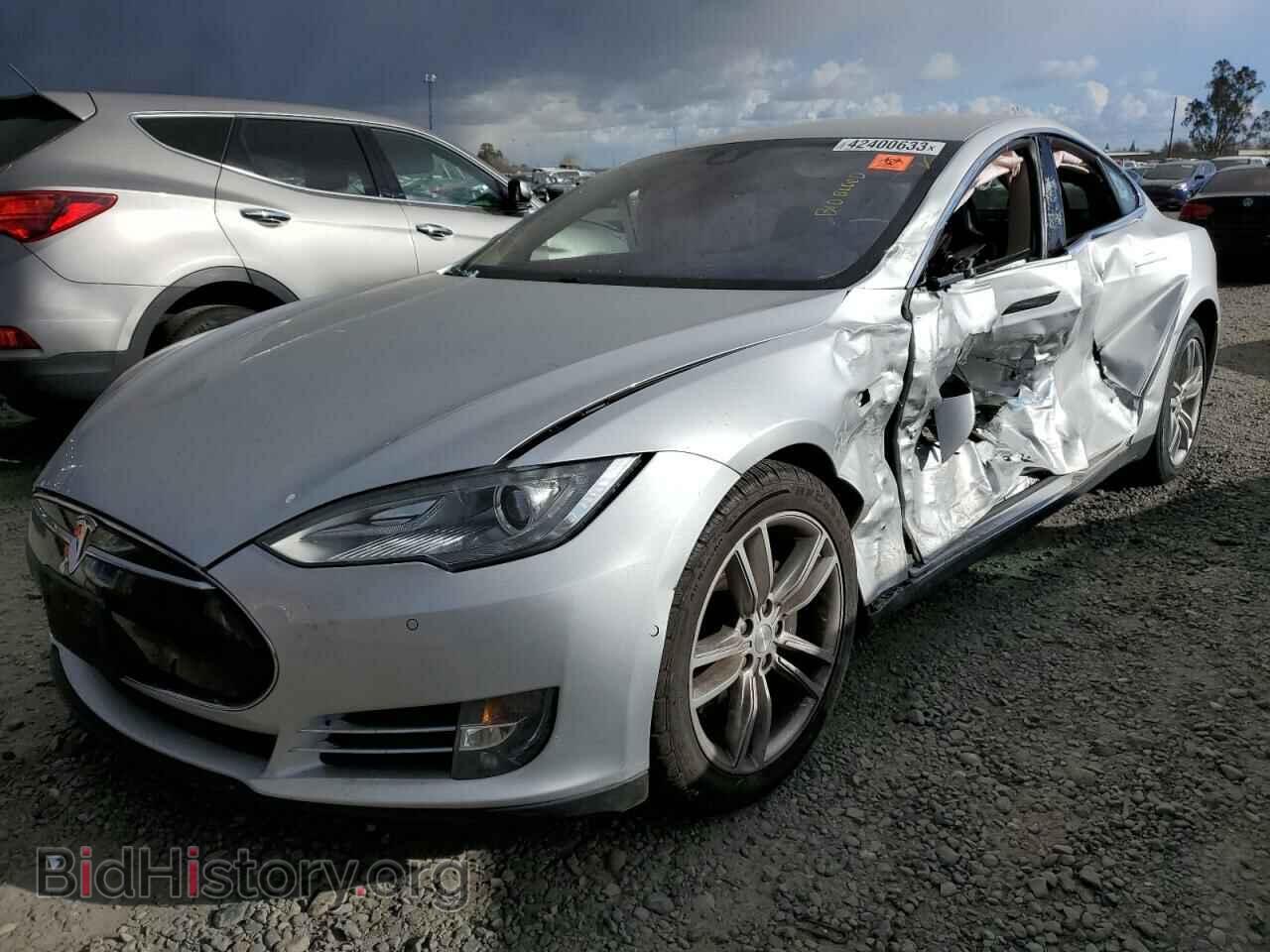Photo 5YJSA1S17EFP64096 - TESLA MODEL S 2014