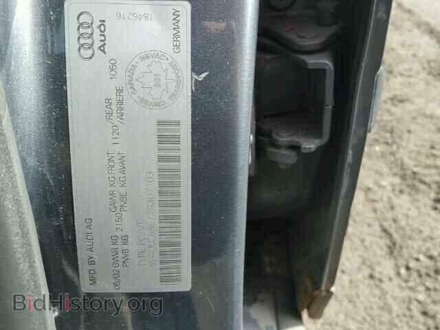 2002 AUDI A4 - VIN: WAULC68E72A307103 - Photo 10