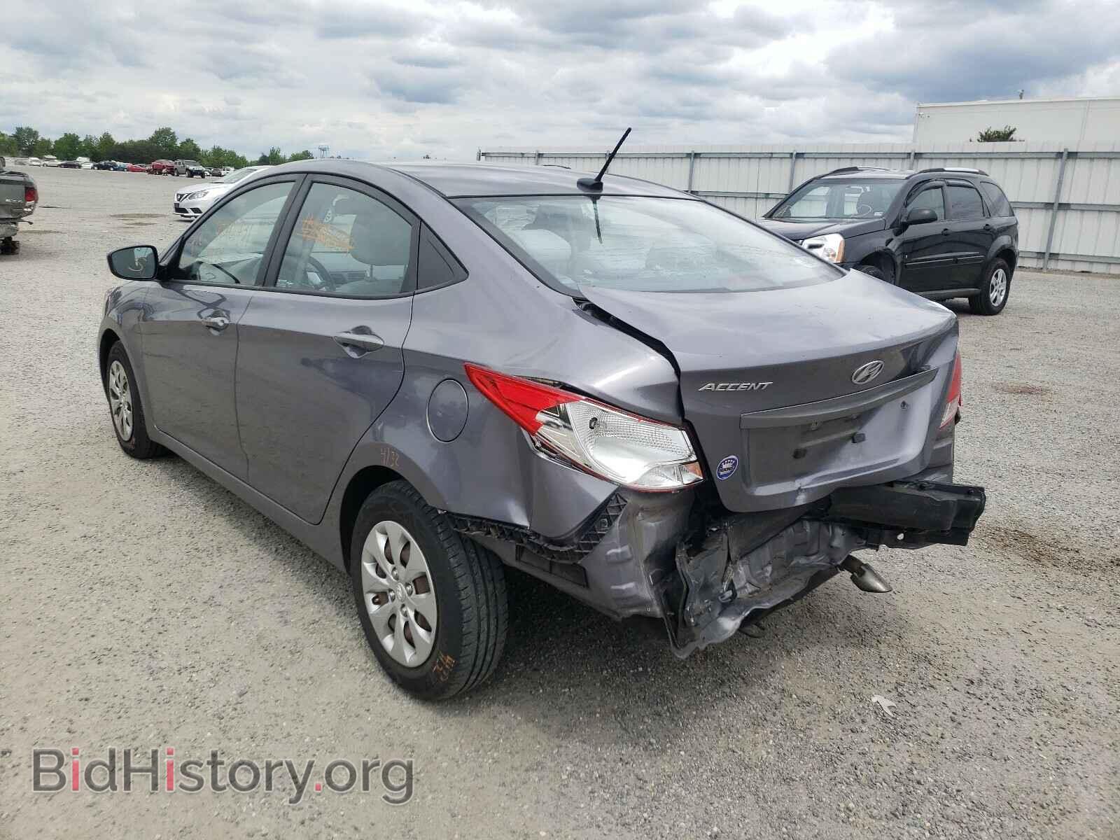 2016 HYUNDAI ACCENT - VIN: KMHCT4AE8GU010943 - Фото 3