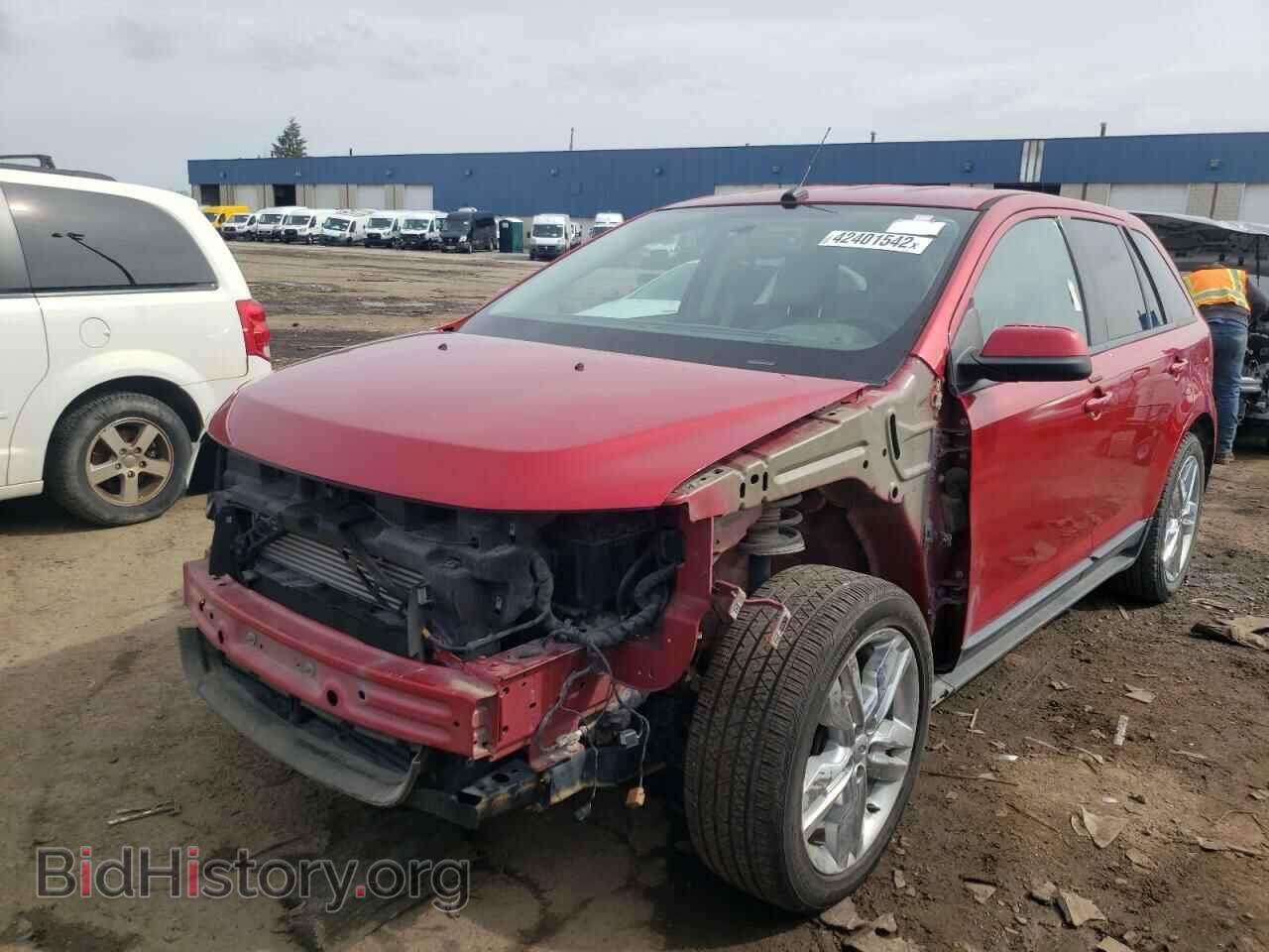 2012 FORD EDGE - VIN: 2FMDK3J93CBA69175 - Фото 2
