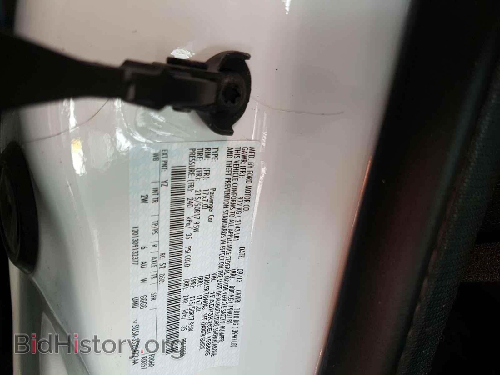 2014 FORD FOCUS - VIN: 1FADP3K26EL168685 - Photo 10