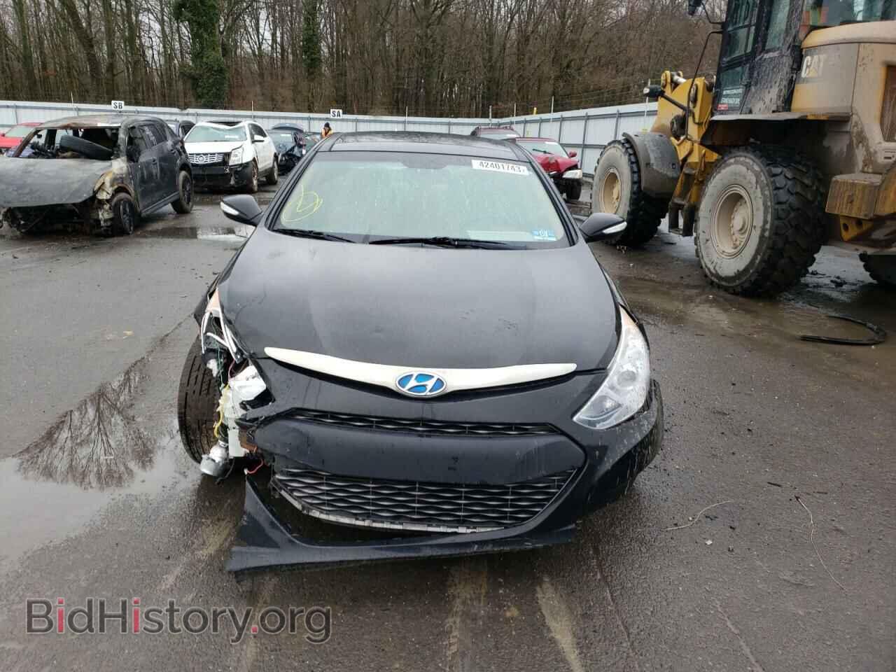 2014 HYUNDAI SONATA - VIN: KMHEC4A42EA106579 - Фото 5