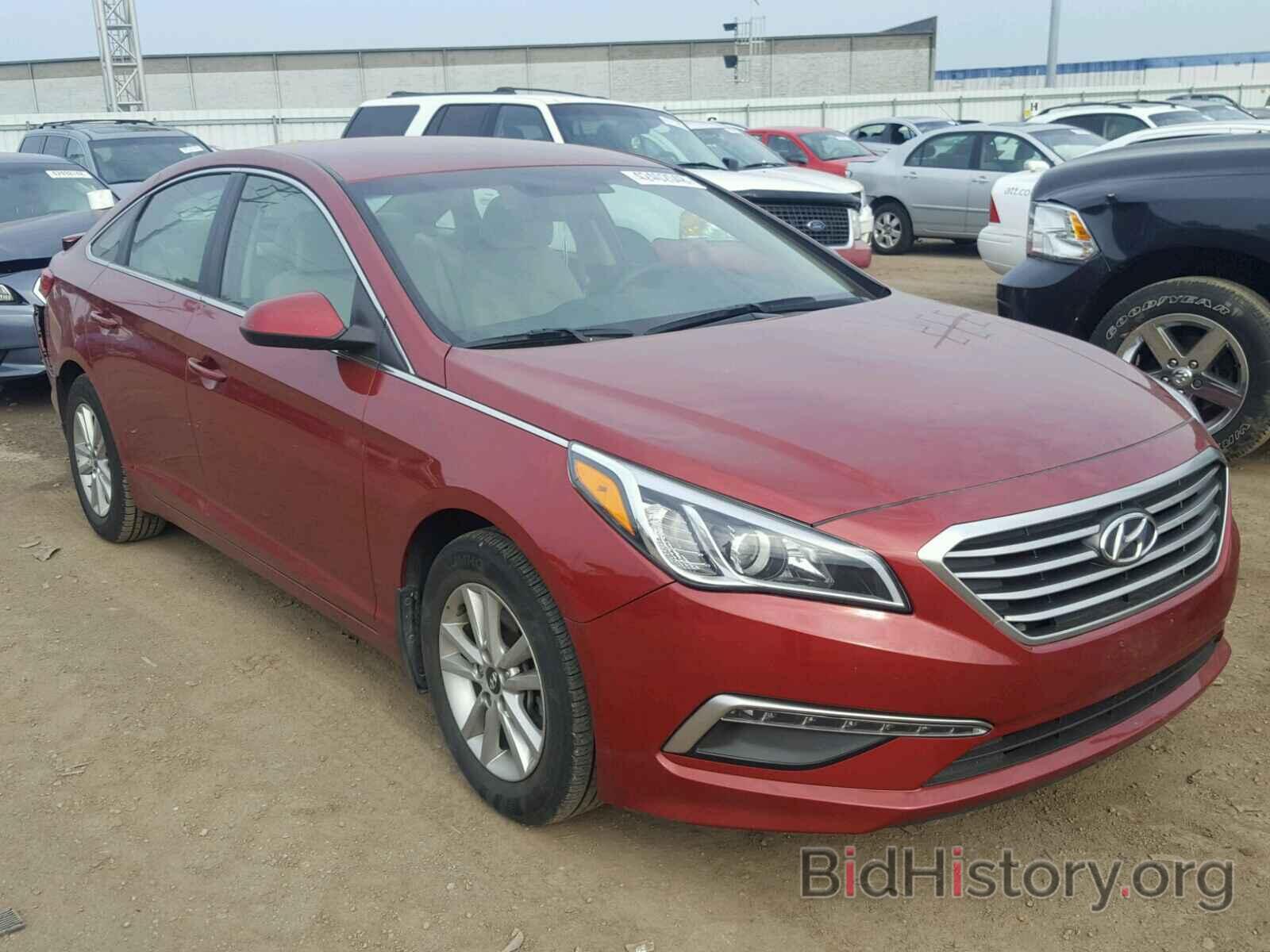 Фотография 5NPE24AF9FH257437 - HYUNDAI SONATA 2015