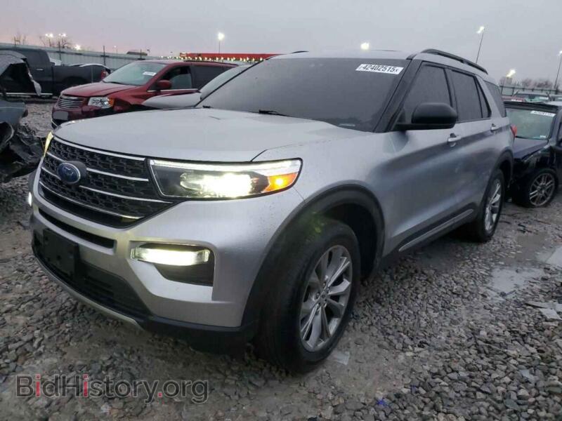 2021 Ford EXPLORER XLT (VIN 1FMSK8DH3MGC15267) — photo 1 of 13, Copart, damage: minor dents/scratches